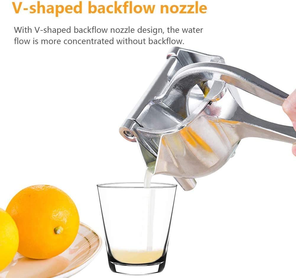 small size Manual Fruit Juicer Alloy Fruit Press, Lemon Squeezer Home and Multipurpose Usage