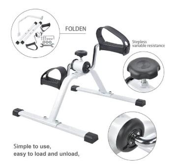 Pedal Bike Simple Portable Home Mini Exercise Cycle Home Workout for Arms & Legsct